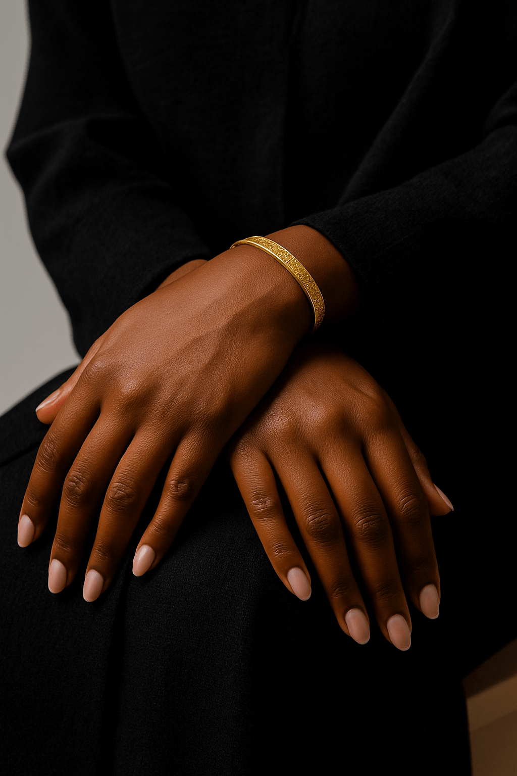Ayatul Kursi Cuff Bracelet – 304 Stainless Steel | Gold, Black, Rose Gold & Silver