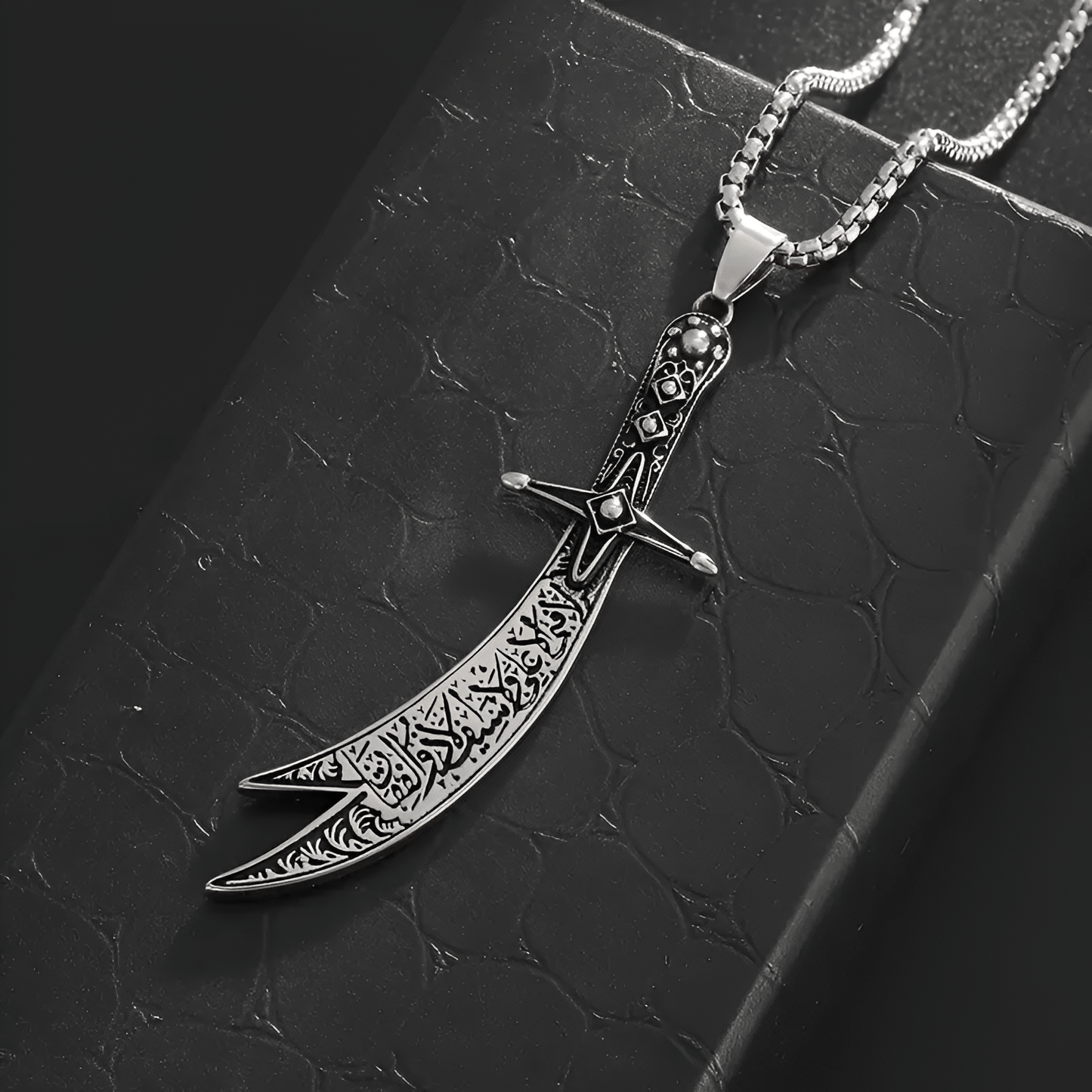 Zulfikar Sword Pendant – Imam Ali Islamic Necklace