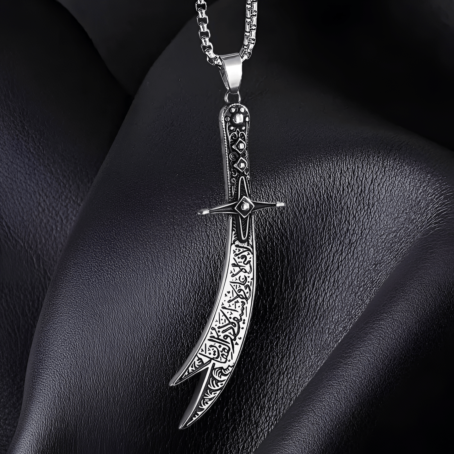 Zulfikar Sword Pendant – Imam Ali Islamic Necklace